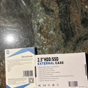 BRAND NEW IN BOX 2TB SSD + BRAND NEW IN BOX EXTERNAL USB 3.0 DRIVE. GREAT VALUE!